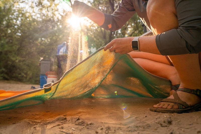 CGEAR Original Sand-Free Outdoor Rug Camping Mat - Water-Resistant & Anti-Fade Material - Military-Grade - Reversible Design - Area Rug for Beach, RV, & Picnics - Travel Bag - Image 2